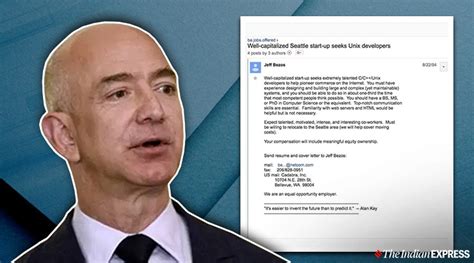 Who Got The Job Ask Netizens After Jeff Bezos Shares First Job Ad He