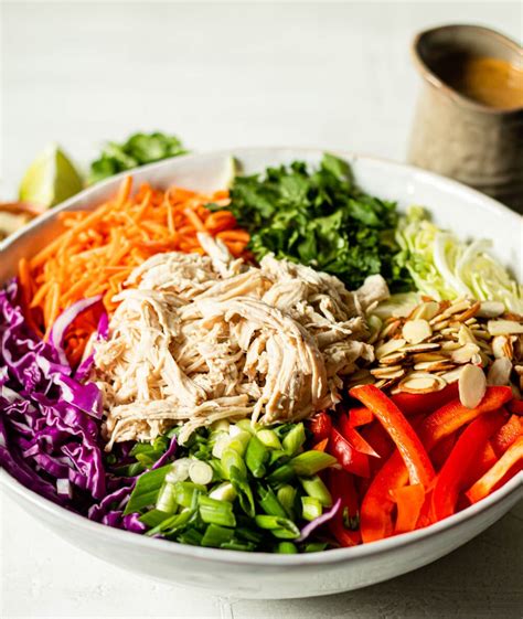 Chopped Thai Chicken Salad All The Healthy Things