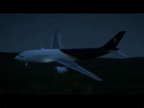 Ups Airlines Flight Crash Animation Youtube