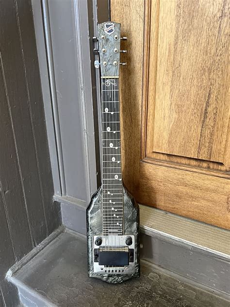 National Chicagoan Lap Steel Guitar With Case Reverb