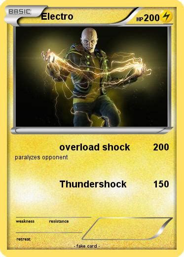 Pokémon Electro 771 771 Overload Shock My Pokemon Card