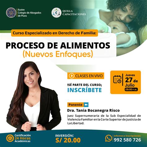 Quilla Curso Especializado En Derecho De Familia PROCESO DE