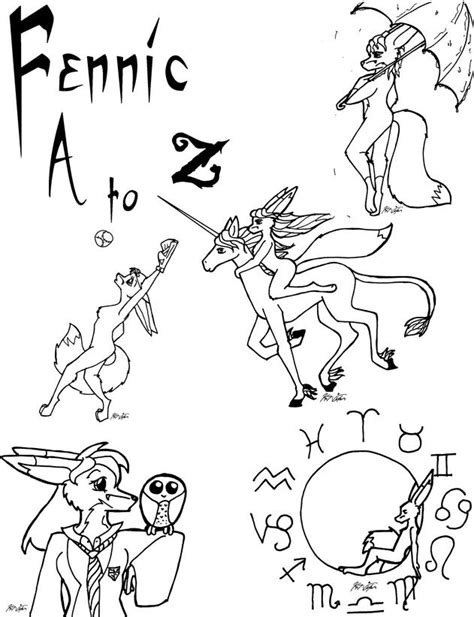 Fennic A To Z Cover Page By Katvixen On Deviantart