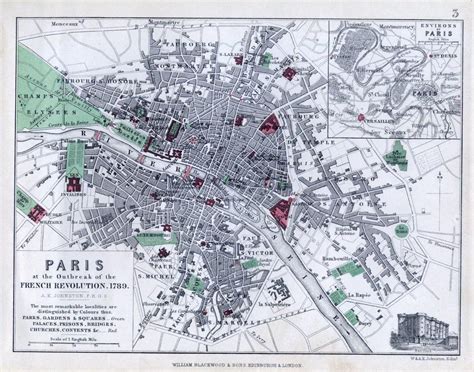Історична карта Парижа - карта ofhistorical карті Парижа (Іль-де-Франс ...