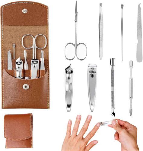 Kit Manucre Pedicure Mini Coupe Ongle Professionnel Coupe Cuticule