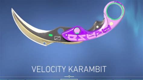 Valorant Velocity Karambit: New Knife Leaked for Episode 4