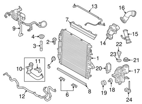 Radiator Components For Land Rover Lr Jaguar Land Rover Cary