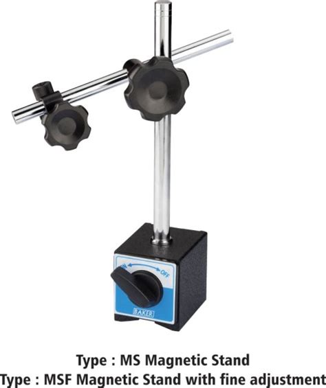 Magnetic Stand Dial Gauge With Magnetic Stand Baker Gauges