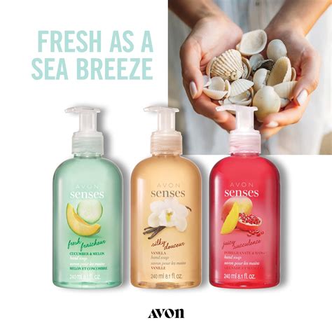 Avon Senses Hand Soaps Cleanse And Refresh Deannas Avon Blog