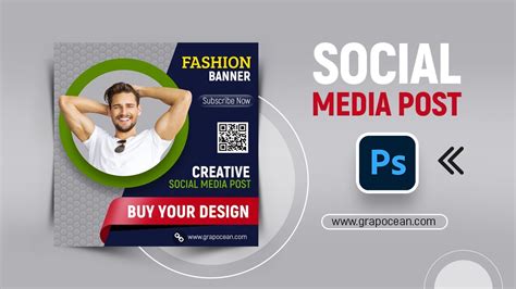 Professional Social Media Post Graphic Design Adobe Photoshop