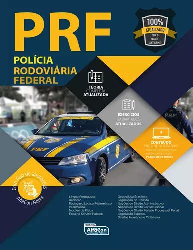 Livro Pol Cia Rodovi Ria Federal Prf Mercadolivre