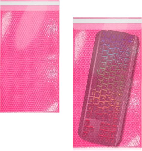 Buy Pink Anti Static Bubble Wrap Bags X Resealable Bubble