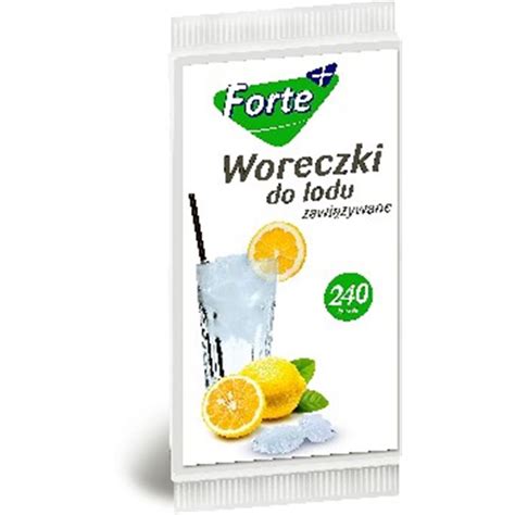 Forte Woreczki Do Lodu 240 Kostek