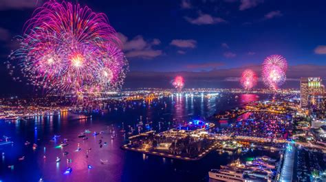 San Diego fireworks: Watch Big Bay Boom