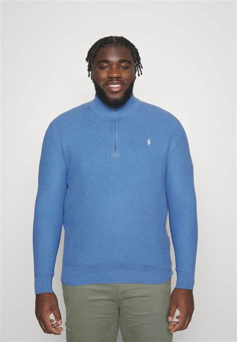 Polo Ralph Lauren Big And Tall Long Sleeve Pullover Trui Summer Blue