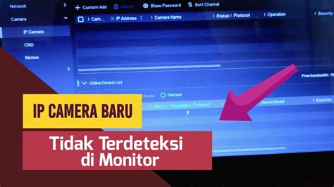 Cara Mengatasi IP Camera Hikvision Tidak Terdeteksi Di Monitor