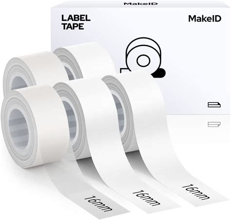 Amazon MakeID L1 E1 Q1 Label Maker Tape Adapted Label Print Paper