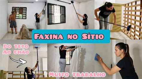 Faxina Completa E Pesada Na Casa A Maior Que J Fiz Lavamos At O