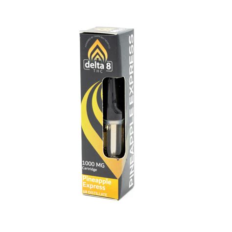 Delta 8 Thc 1000mg Vape Cartridge Pineapple Express Strain Tampa Bay Hemp Co