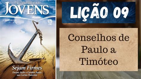 Li O Jovens Conselhos De Paulo A Tim Teo Trimestre Cpad