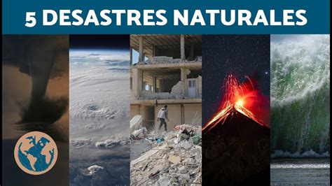 ¿qué Es Un Desastre Natural 🌪️ Tornado Huracán Tsunami Terremoto Y