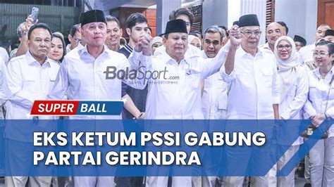 BERITA TIMNAS Eks Ketum PSSI Mochamad Iriawan Resmi Gabung Partai