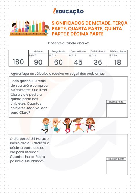 Atividades de Matemática para o 4º Ano de Acordo a BNCC