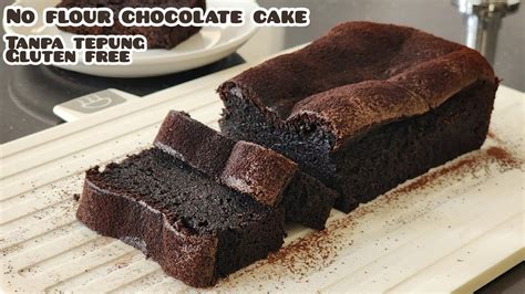 Tanpa Tepung 6 Bahan Aja Cake Coklat Super Lembut Dan Moist No Flour