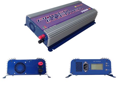 2000w Grid Tie Inverterpower Invertersolar Inverter Sun 2000g Lcdmppt Functionwholesale With