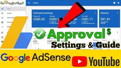 Adsense Account Full Setup For Approval Adsense Personal Settings