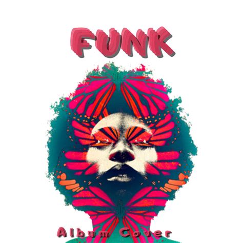 Funky album cover design template. Click to customize.