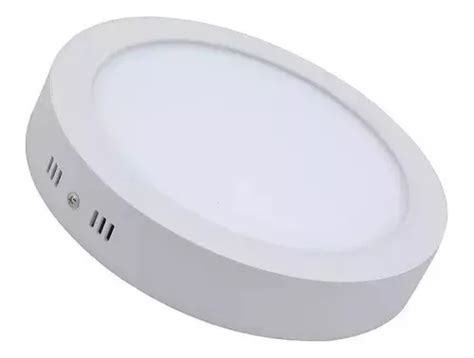 Artefacto Led Redondo W Aplicar Frio