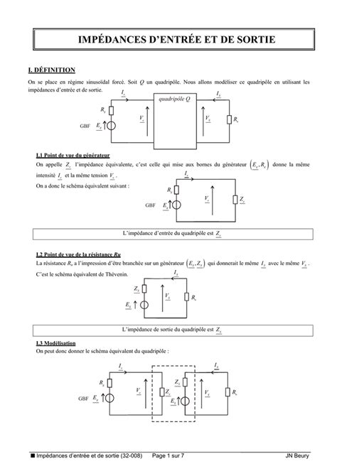 D Couvrir Imagen Impedance D Un Condensateur Formule Fr