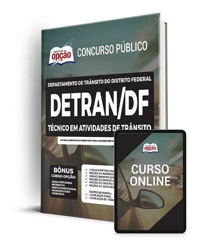 Apostila Detran df 2022 Técnico Em Atividades De Trânsito