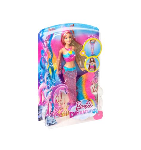 BARBIE DREAMTOPIA TĘCZOWA SYRENKA LALKA DHC 40 9818099988 oficjalne