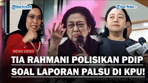 Melawan Tia Rahmania Gugat Dan Polisikan Pdip Megawati Usai Dipecat