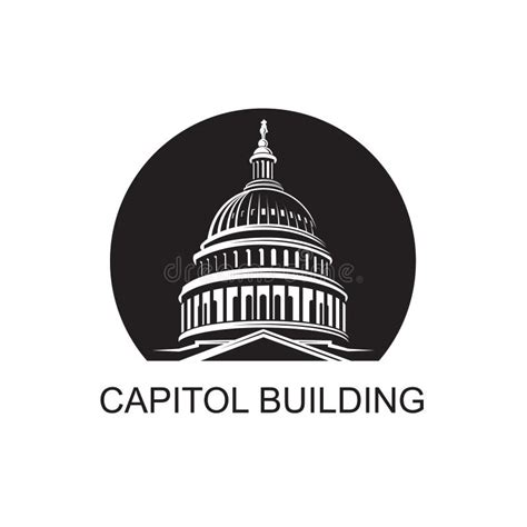 Capitol building icon stock vector. Illustration of hill - 118490462