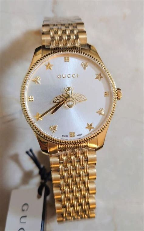 NEWGucci G Timeless Watch Bee Gold YA1264155 Women Watch From JAPAN