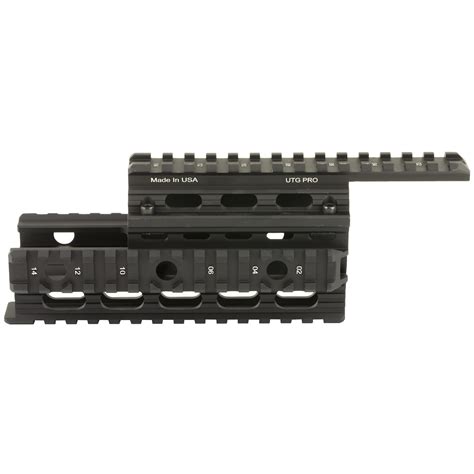 Leapers Utg Ak 47 Universal Tactical Pro Quad Rail Handguard Made In Usa Gun Gear