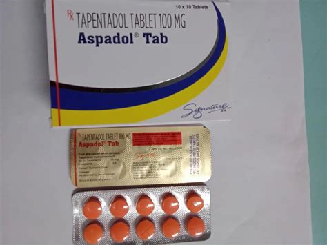 Tapentadol Mg Aspadol At Rs Box Tapentadol Tablets In Nagpur