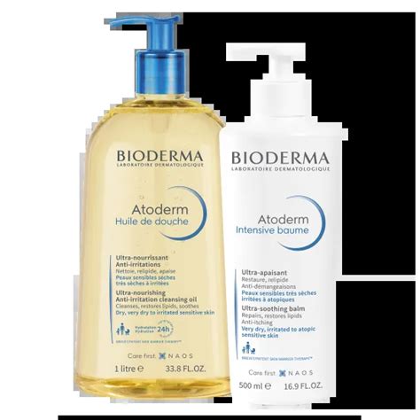 Compra Bioderma Pack Atoderm Intensive Baume Ml Huile De Douche