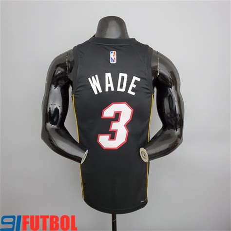 Modelos De Camisetas Miami Heat Wade Season Negro City Edition