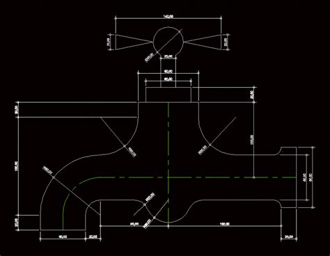 CAD Pipe Drawing