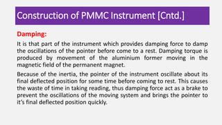 Pmmc Instruments Ppt