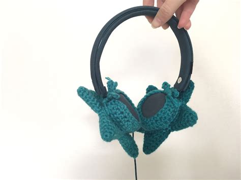 Star Crochet Headphone Cover Multiple Colors Available Etsy