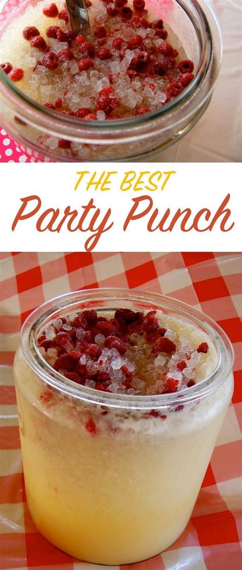 The Best Party Punch Recipe Punch Recipes Food For A Crowd Party