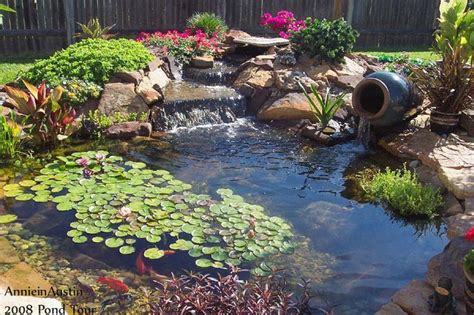 Lovely Pond Pond Landscaping Waterfalls Backyard Backyard Water Feature