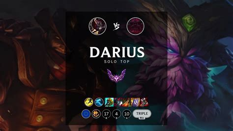 Darius Top Vs Ornn Euw Master Patch Youtube