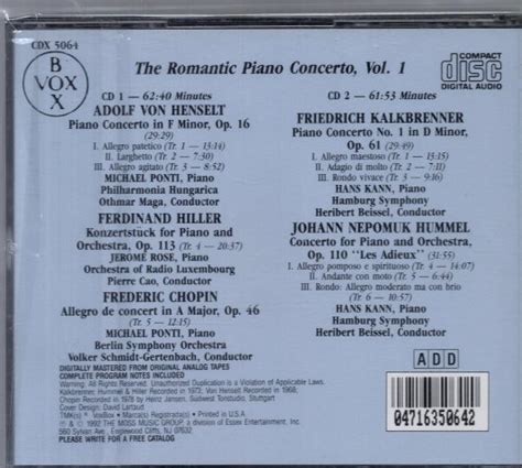 Yahoo オークション The Romantic Piano Concerto Vol 1 2CD