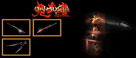 Onimusha Warlords - Kaede Weapons (Knifes, Kunai) by TeenTsuyoi on DeviantArt